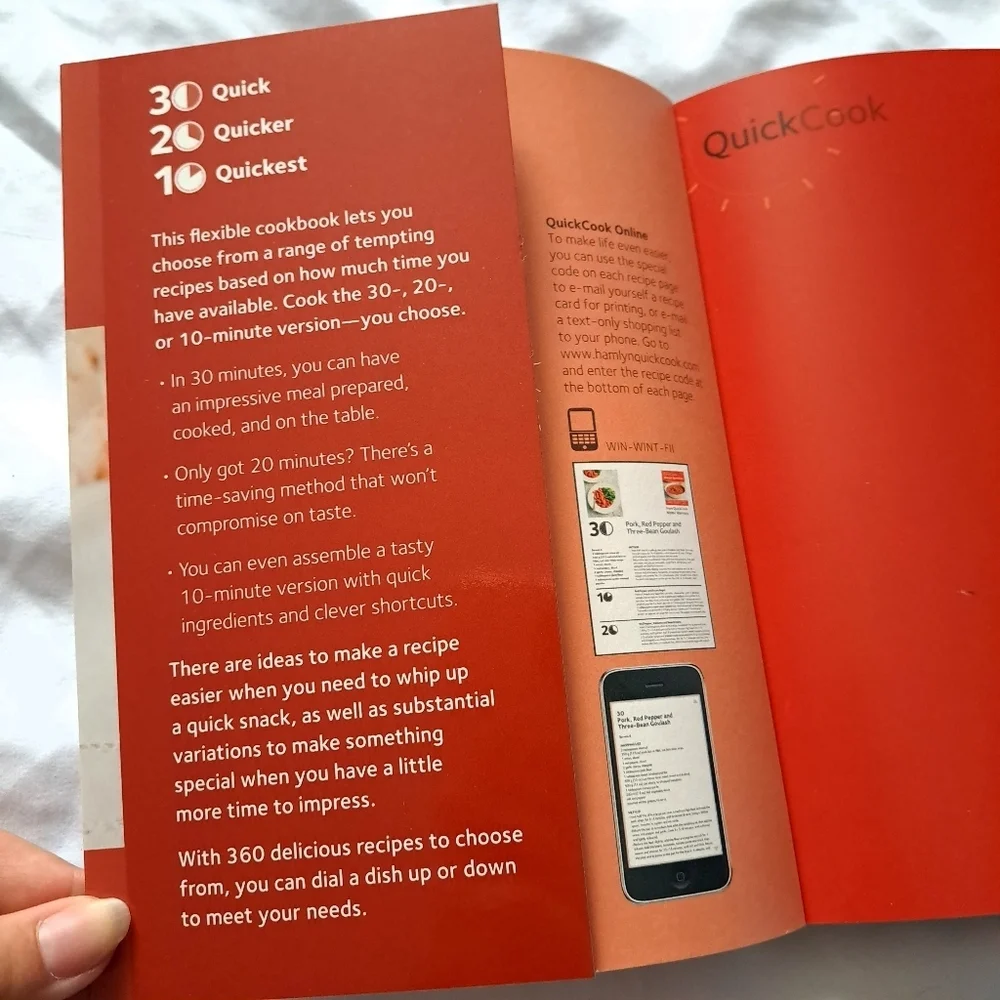 QuickCook Winter Warmers Cookbook paper back book - Picture 4 of 9